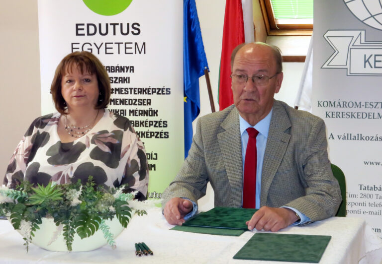 Együttműködést kötött a KEMKIK és az Edutus Egyetem