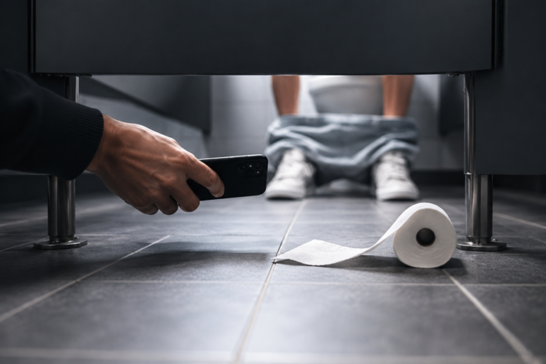 A vécépapír keresztülhúzta az esztergomi kukkoló tervét