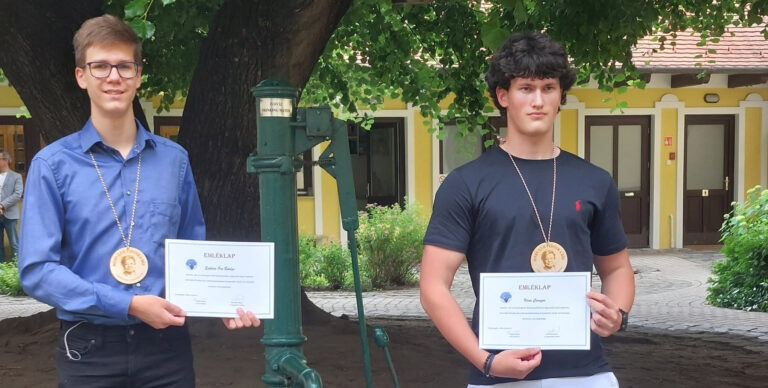Két esztergomi diák kapta idén a Horváth Piroska Díjat